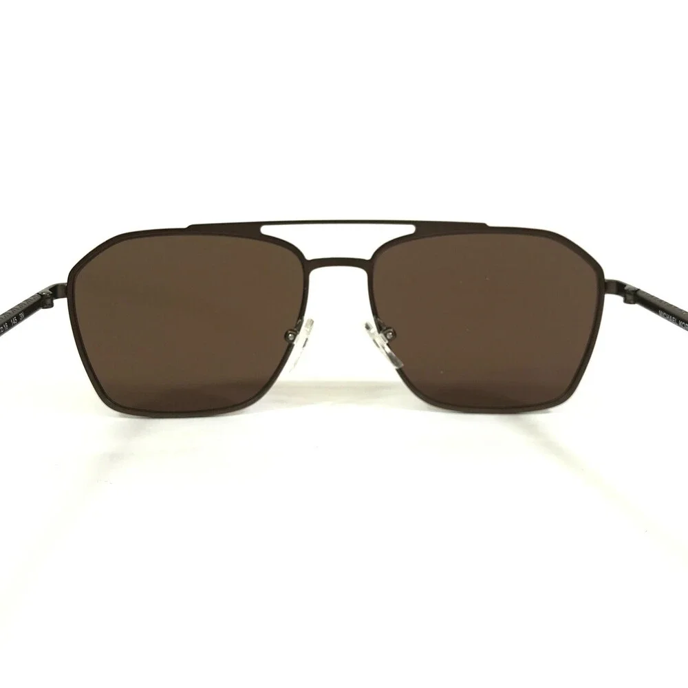 Michael Kors Sunglasses MK 1124 Matterhorn 100173 Brown Aviators Brown Lenses